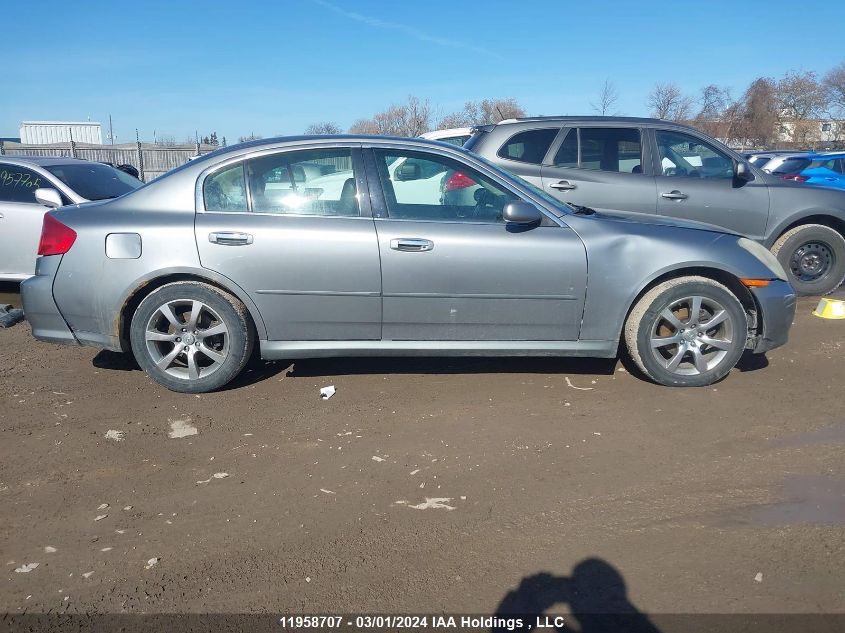 2005 Infiniti G35X VIN: JNKCV51F25M308137 Lot: 11958707