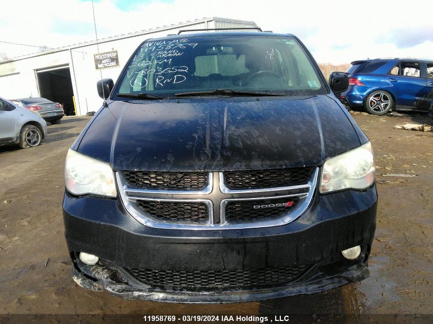 2013 Dodge Grand Caravan Crew VIN: 2C4RDGDG3DR803652 Lot: 11958769