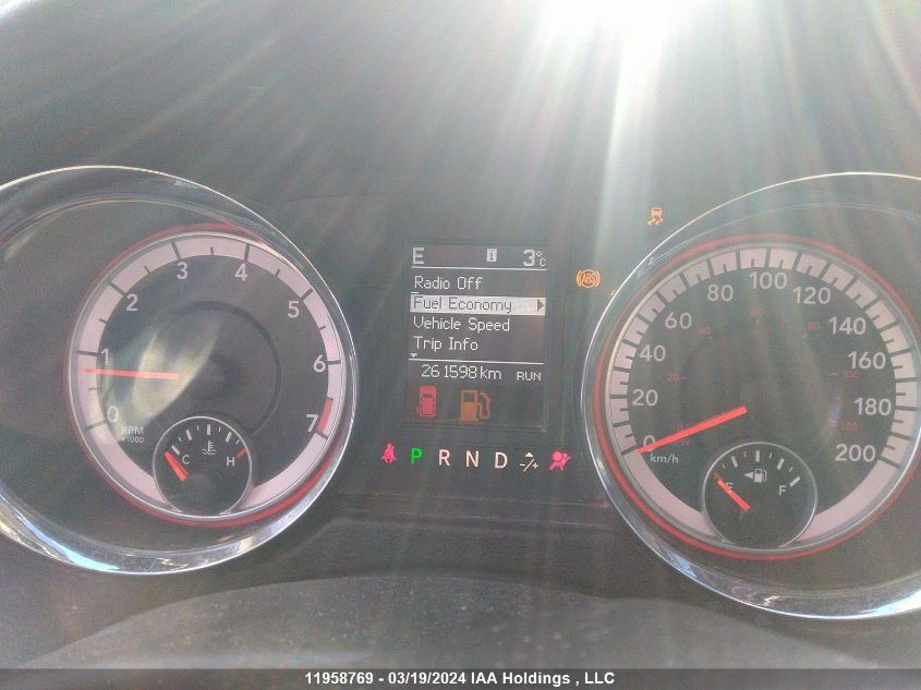 2013 Dodge Grand Caravan Crew VIN: 2C4RDGDG3DR803652 Lot: 11958769