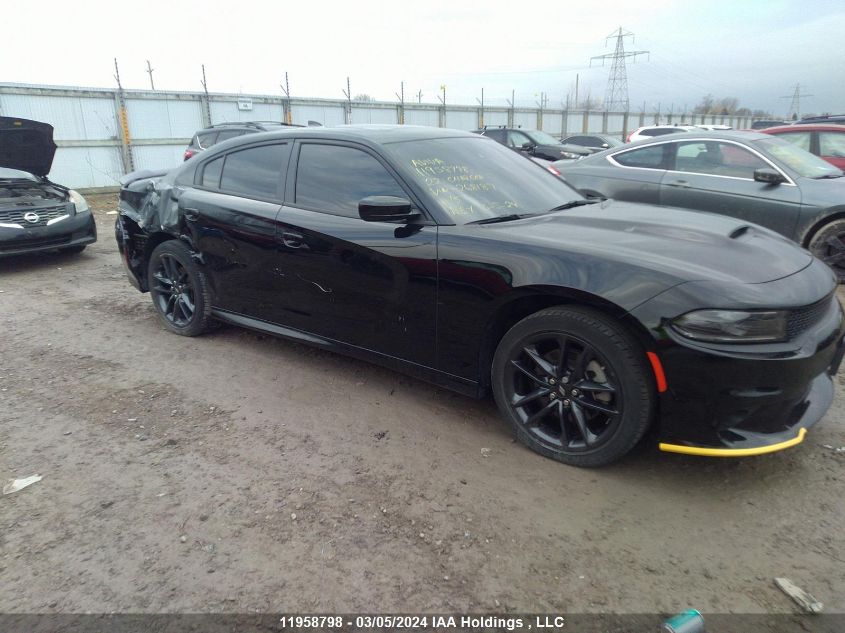 2022 Dodge Charger Gt Awd VIN: 2C3CDXMG8NH268187 Lot: 11958798