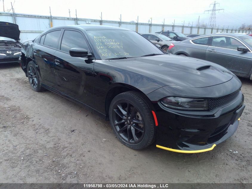 2022 Dodge Charger Gt Awd VIN: 2C3CDXMG8NH268187 Lot: 11958798