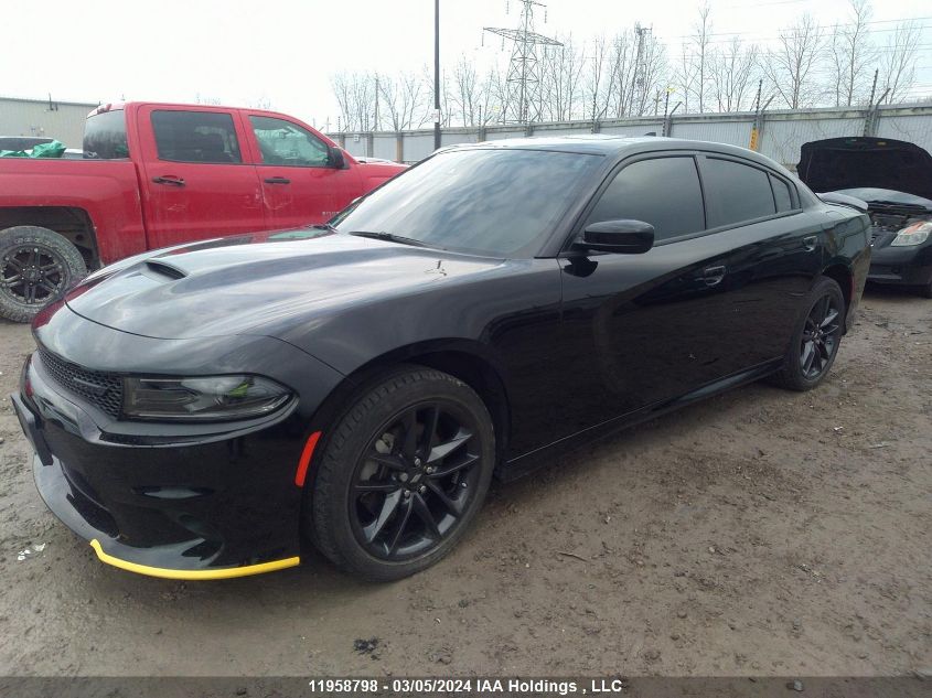 2022 Dodge Charger Gt Awd VIN: 2C3CDXMG8NH268187 Lot: 11958798