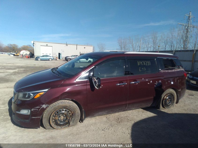 2019 Kia Sedona VIN: KNDMC5C19K6492604 Lot: 11958799