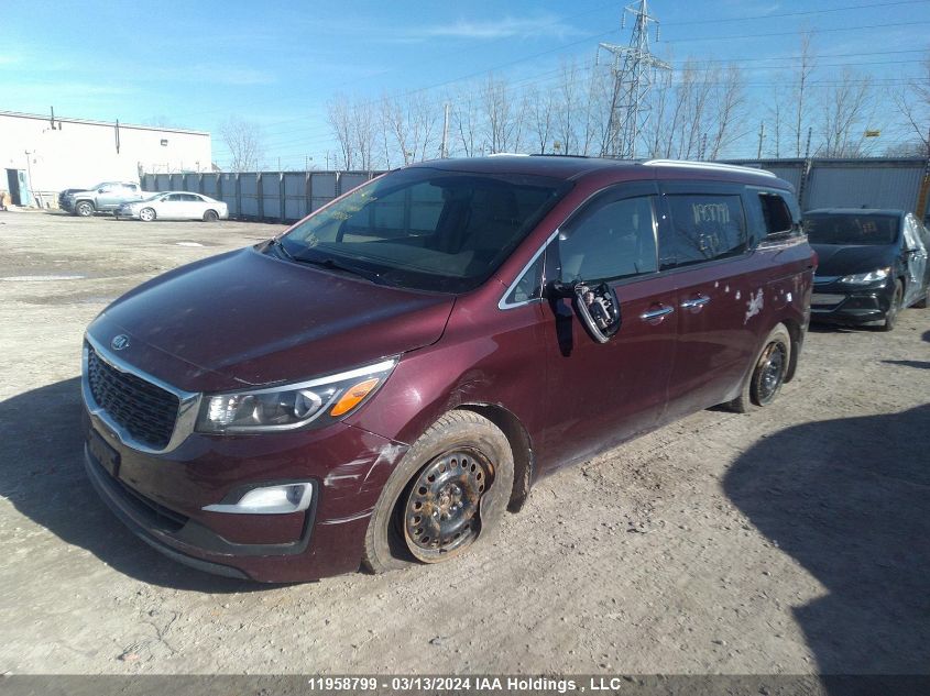 2019 Kia Sedona VIN: KNDMC5C19K6492604 Lot: 11958799