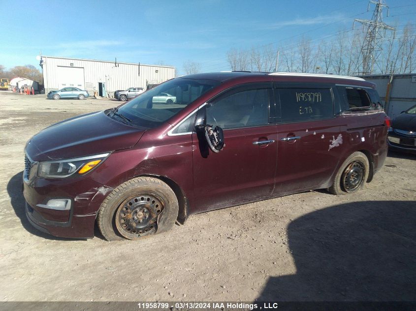 2019 Kia Sedona VIN: KNDMC5C19K6492604 Lot: 11958799