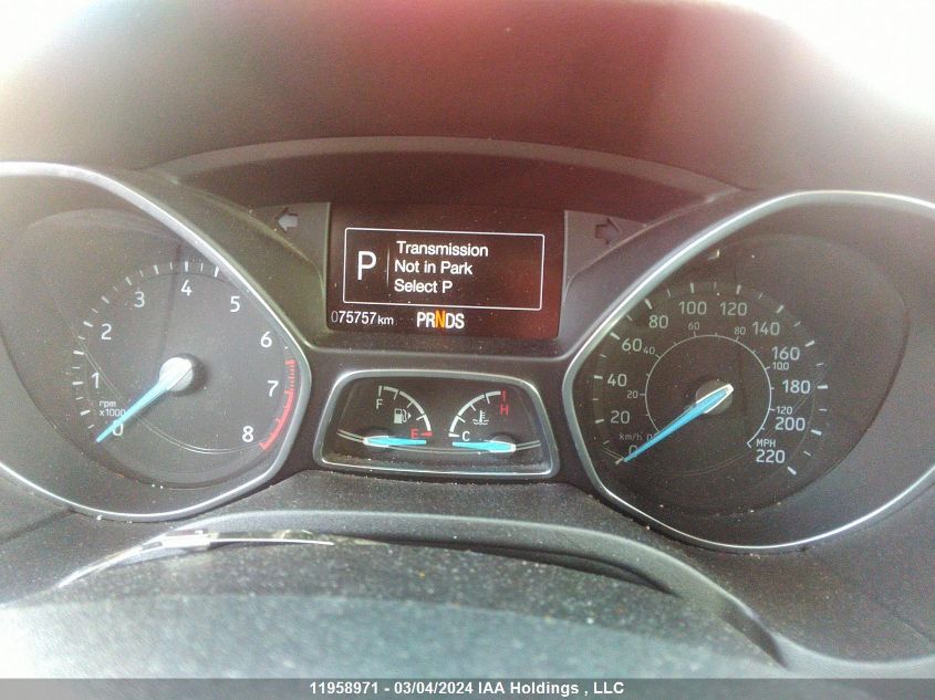 2017 Ford Focus Titanium VIN: 1FADP3J25HL310563 Lot: 11958971