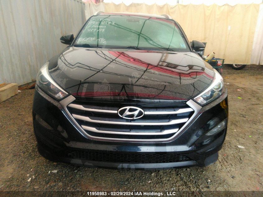 2017 Hyundai Tucson Limited/Sport And Eco/Se VIN: KM8J3CA24HU429719 Lot: 11958983