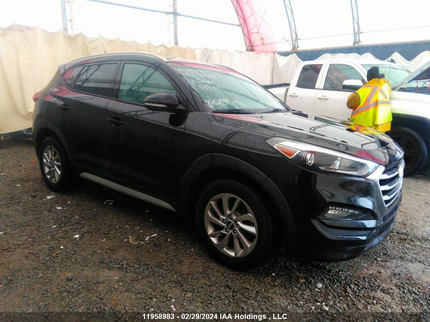 2017 Hyundai Tucson Limited/Sport And Eco/Se VIN: KM8J3CA24HU429719 Lot: 11958983