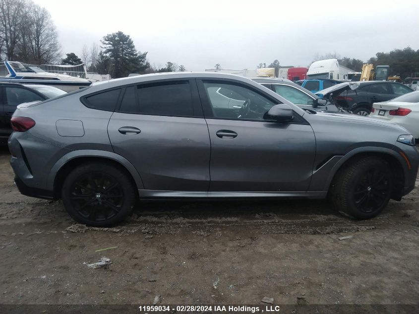 2024 BMW X6 VIN: 5UX33EX01R9T90492 Lot: 11959034