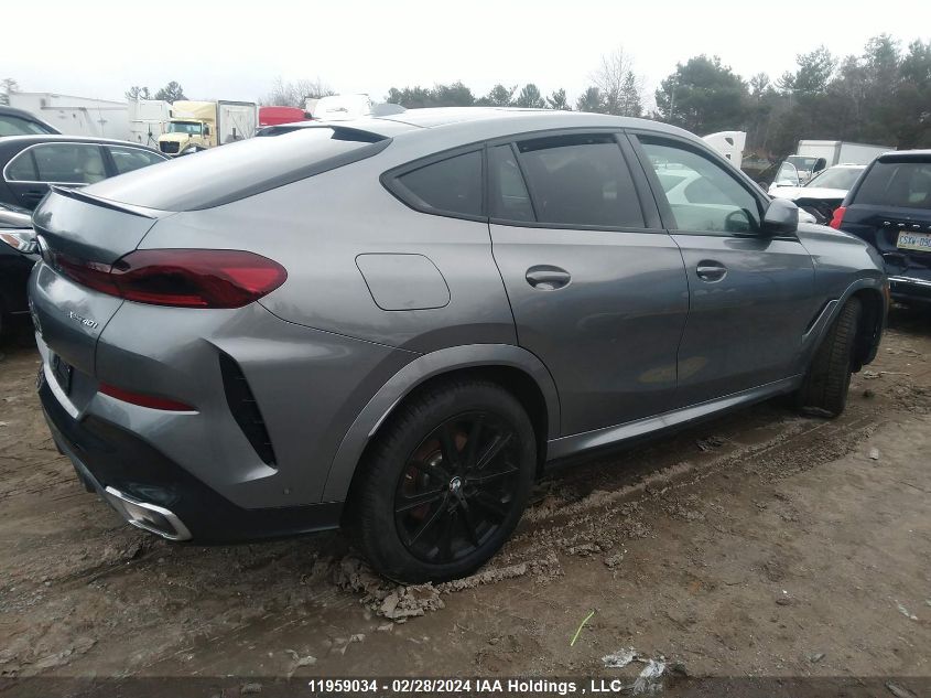 2024 BMW X6 VIN: 5UX33EX01R9T90492 Lot: 11959034