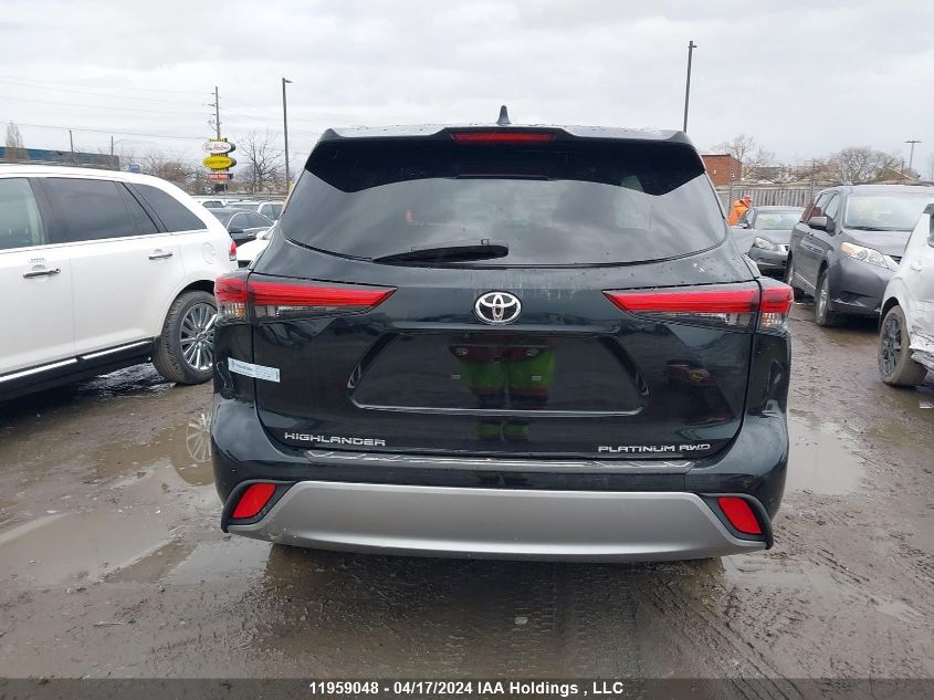 2023 Toyota Highlander Xse VIN: 5TDKDRBH3PS506224 Lot: 11959048