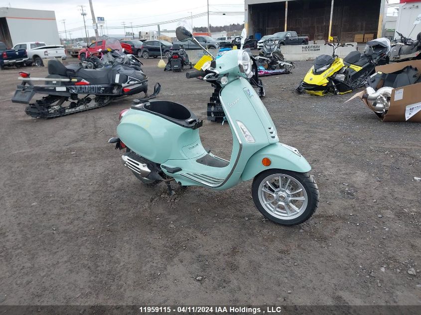 2023 Vespa Primavera/Sprint 50 VIN: ZAPCA06BXP5106552 Lot: 39223051