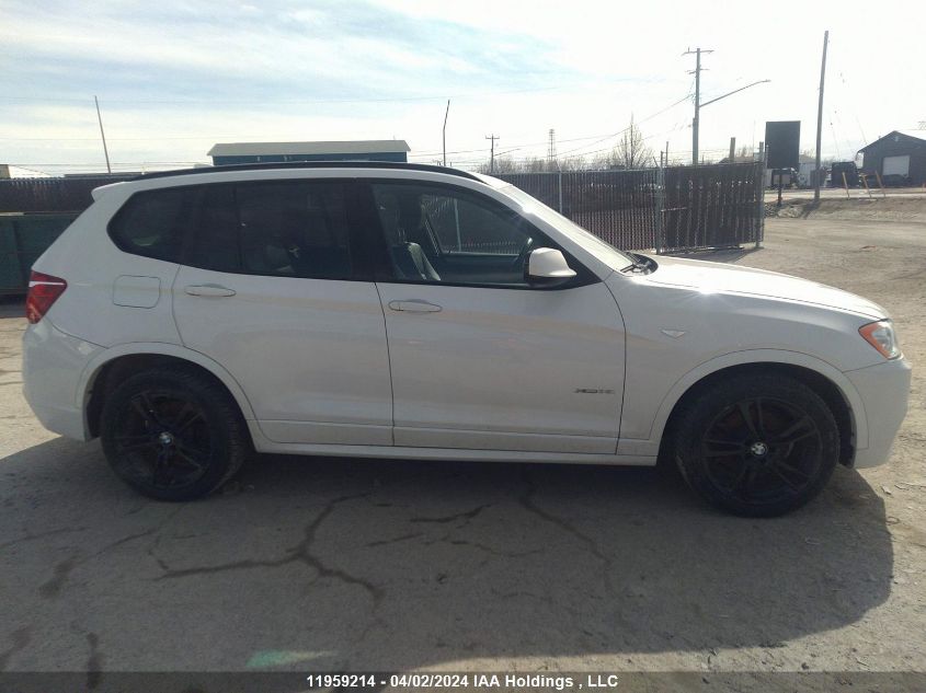 2011 BMW X3 VIN: 5UXWX7C50BL731324 Lot: 11959214