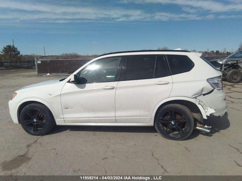 2011 BMW X3 VIN: 5UXWX7C50BL731324 Lot: 11959214