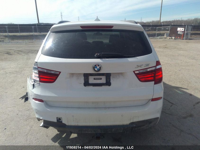 2011 BMW X3 VIN: 5UXWX7C50BL731324 Lot: 11959214