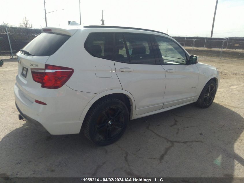 2011 BMW X3 VIN: 5UXWX7C50BL731324 Lot: 11959214