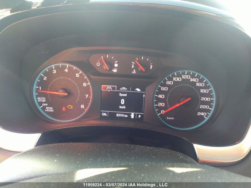 2019 Chevrolet Traverse VIN: 1GNEVFKW2KJ321652 Lot: 11959224