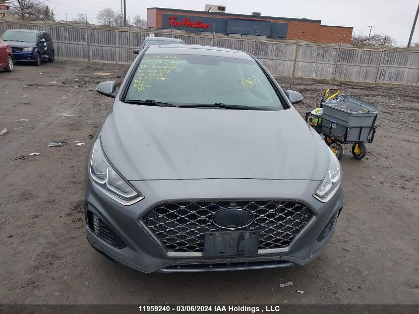2018 Hyundai Sonata Sport/Limited VIN: 5NPE34AF0JH702508 Lot: 11959240