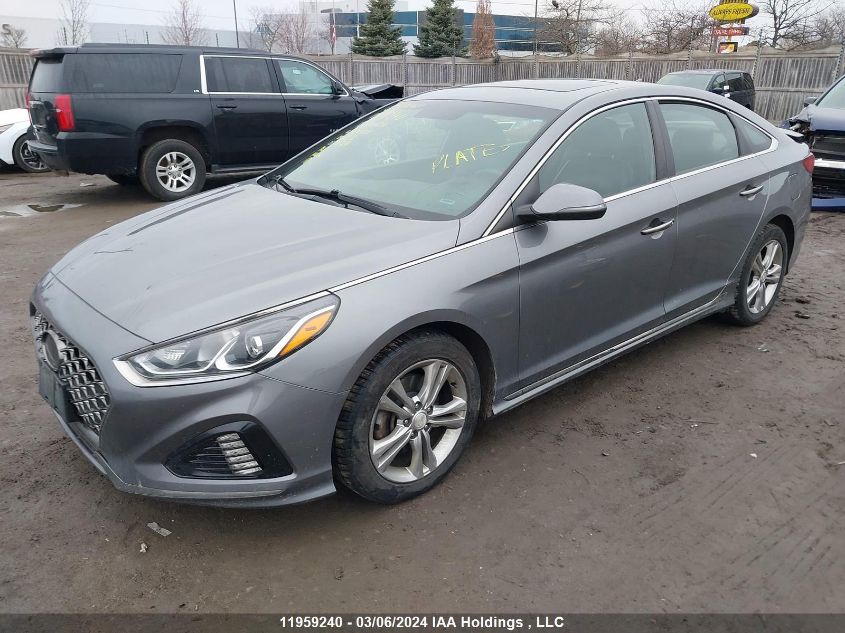 2018 Hyundai Sonata Sport/Limited VIN: 5NPE34AF0JH702508 Lot: 11959240