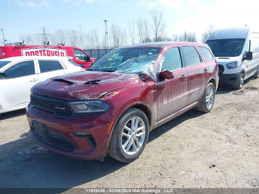 2022 Dodge Durango R/T VIN: 1C4SDJCT9NC223491 Lot: 51421084