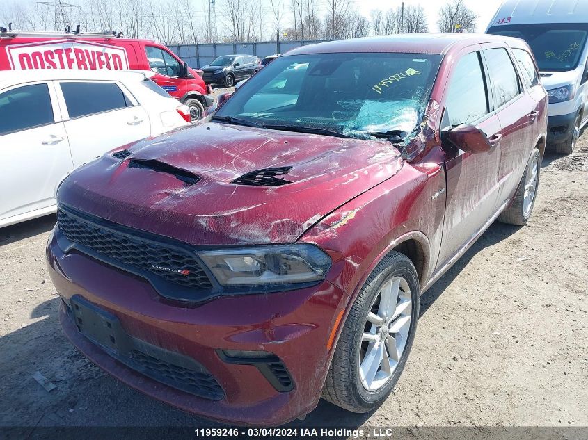 2022 Dodge Durango R/T VIN: 1C4SDJCT9NC223491 Lot: 51421084