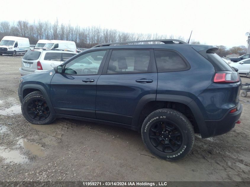 2019 Jeep Cherokee Trailhawk VIN: 1C4PJMBN7KD470694 Lot: 11959271