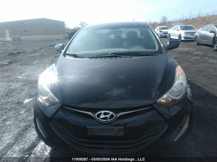 2013 Hyundai Elantra VIN: KMHDH6AEXDU004154 Lot: 39236537