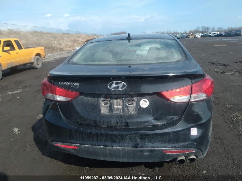 2013 Hyundai Elantra VIN: KMHDH6AEXDU004154 Lot: 39236537