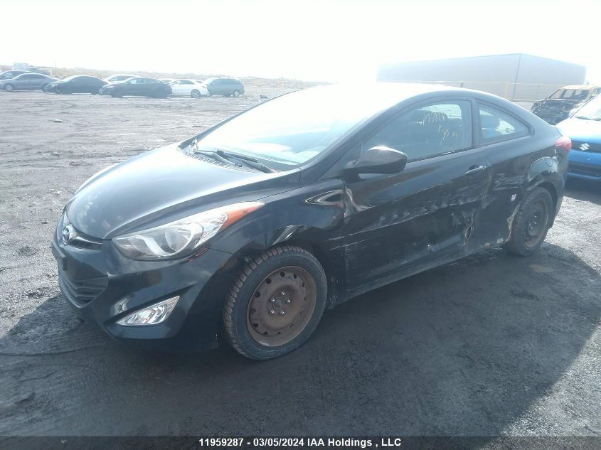 2013 Hyundai Elantra VIN: KMHDH6AEXDU004154 Lot: 39236537