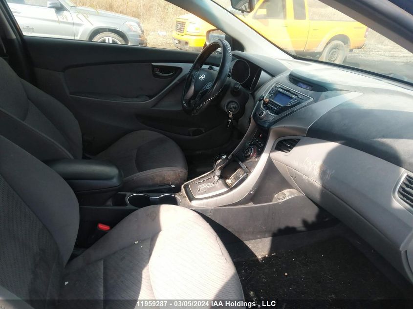 2013 Hyundai Elantra VIN: KMHDH6AEXDU004154 Lot: 39236537