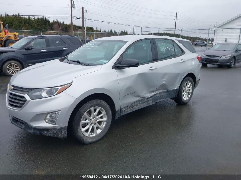 2019 Chevrolet Equinox VIN: 2GNAXSEV7K6292540 Lot: 11959412