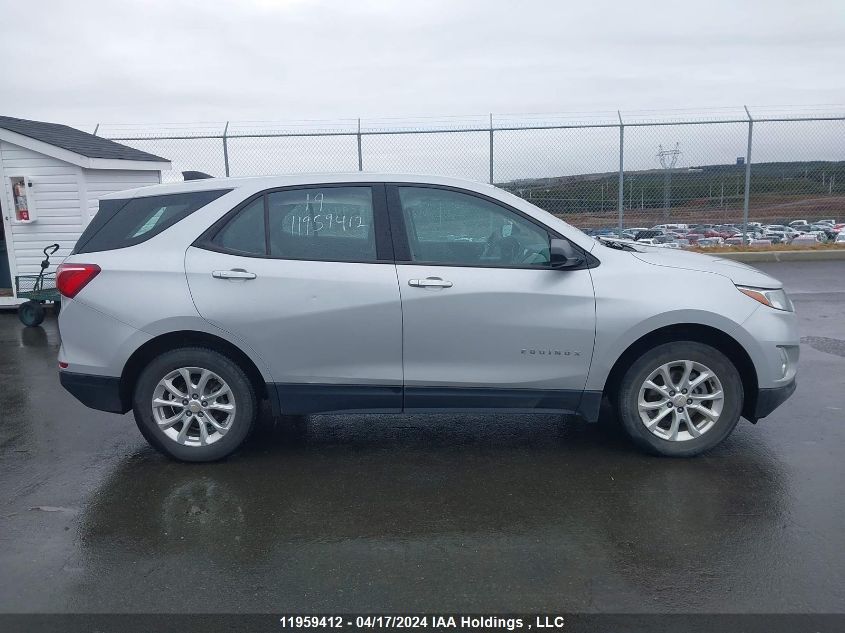 2019 Chevrolet Equinox VIN: 2GNAXSEV7K6292540 Lot: 11959412