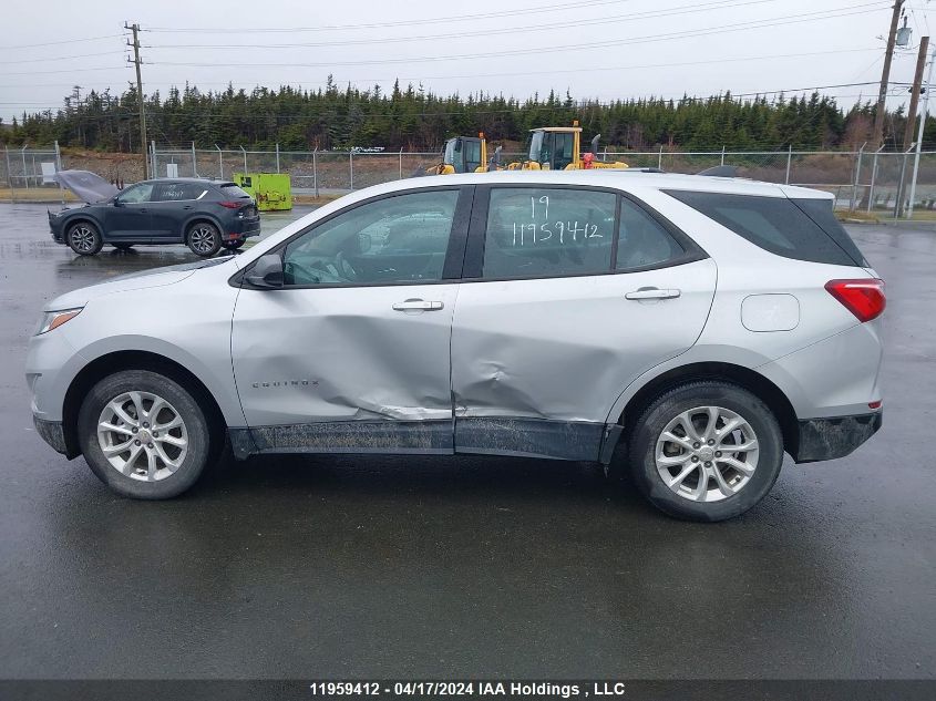 2019 Chevrolet Equinox VIN: 2GNAXSEV7K6292540 Lot: 11959412