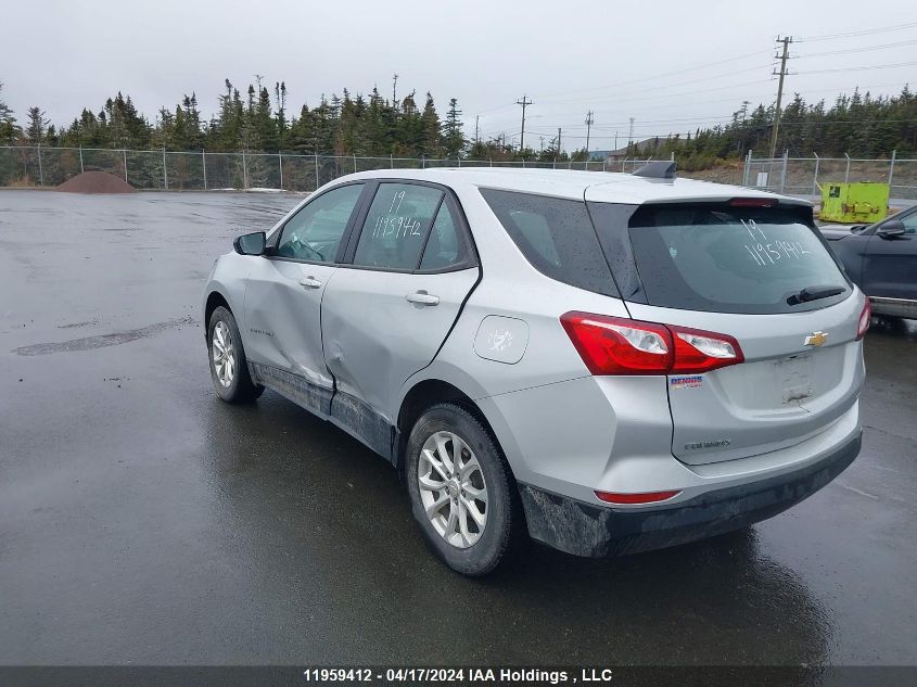 2019 Chevrolet Equinox VIN: 2GNAXSEV7K6292540 Lot: 11959412