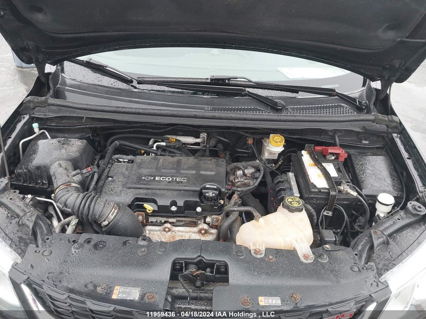 2017 Chevrolet Sonic Lt VIN: 1G1JD6SB5H4163850 Lot: 11959436