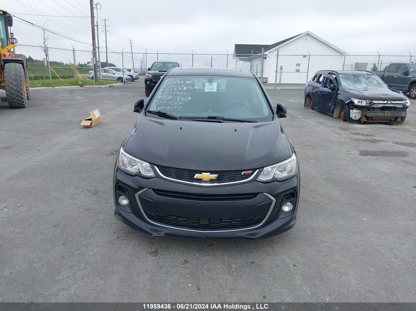 2017 Chevrolet Sonic Lt VIN: 1G1JD6SB5H4163850 Lot: 11959436