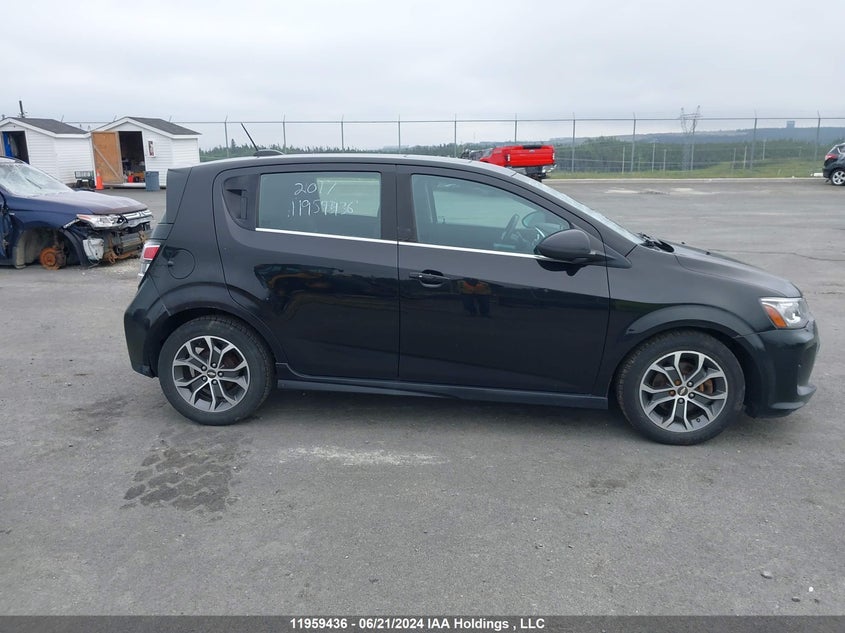 2017 Chevrolet Sonic Lt VIN: 1G1JD6SB5H4163850 Lot: 11959436