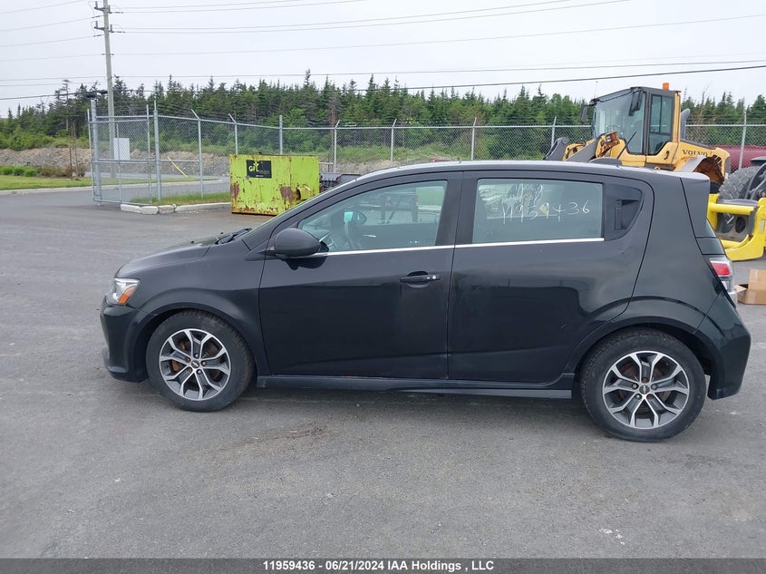 2017 Chevrolet Sonic Lt VIN: 1G1JD6SB5H4163850 Lot: 11959436