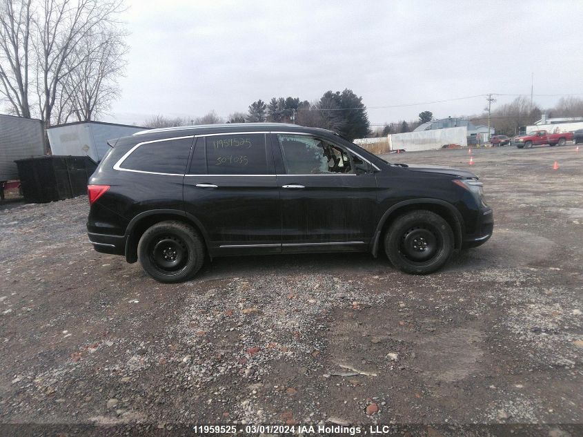 2019 Honda Pilot VIN: 5FNYF6H64KB504035 Lot: 11959525