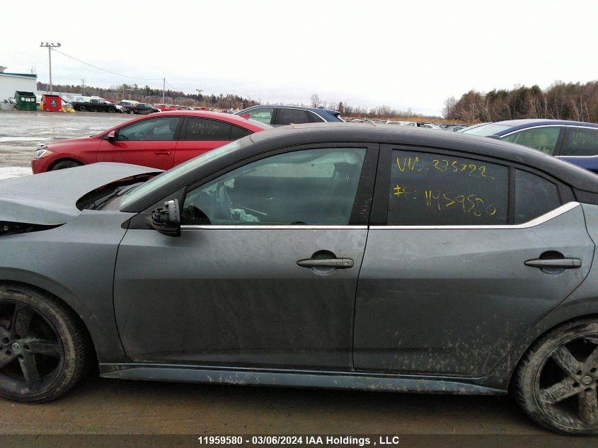 2022 Nissan Sentra VIN: 3N1AB8DV9NY285722 Lot: 11959580