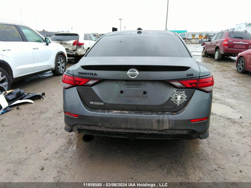 2022 Nissan Sentra VIN: 3N1AB8DV9NY285722 Lot: 11959580