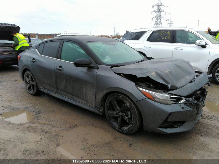 2022 Nissan Sentra VIN: 3N1AB8DV9NY285722 Lot: 11959580