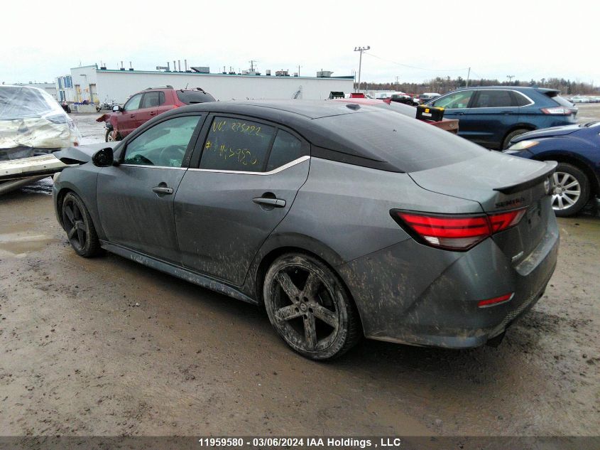 2022 Nissan Sentra VIN: 3N1AB8DV9NY285722 Lot: 11959580