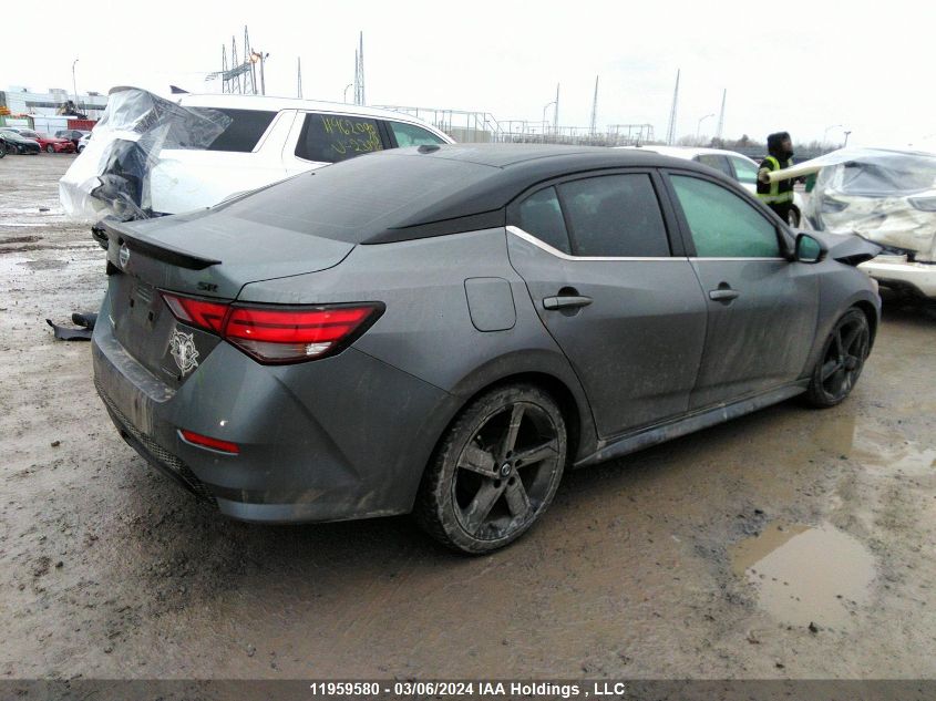 2022 Nissan Sentra VIN: 3N1AB8DV9NY285722 Lot: 11959580