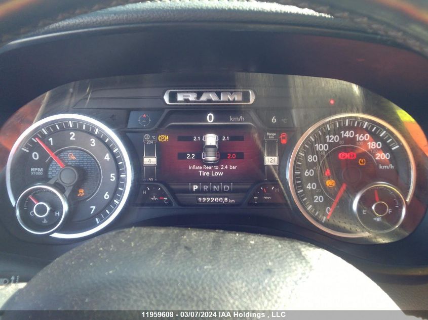 2019 Ram 1500 Rebel VIN: 1C6SRFLT5KN790304 Lot: 11959608