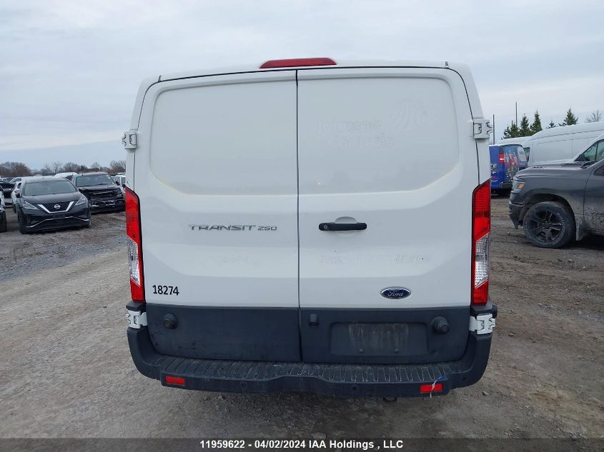 2019 Ford Transit T-250 VIN: 1FTYR2YM5KKA22031 Lot: 11959622