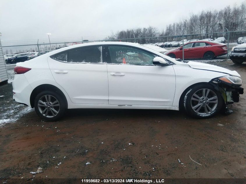 2018 Hyundai Elantra Sel/Value/Limited VIN: KMHD84LF5JU626277 Lot: 11959682