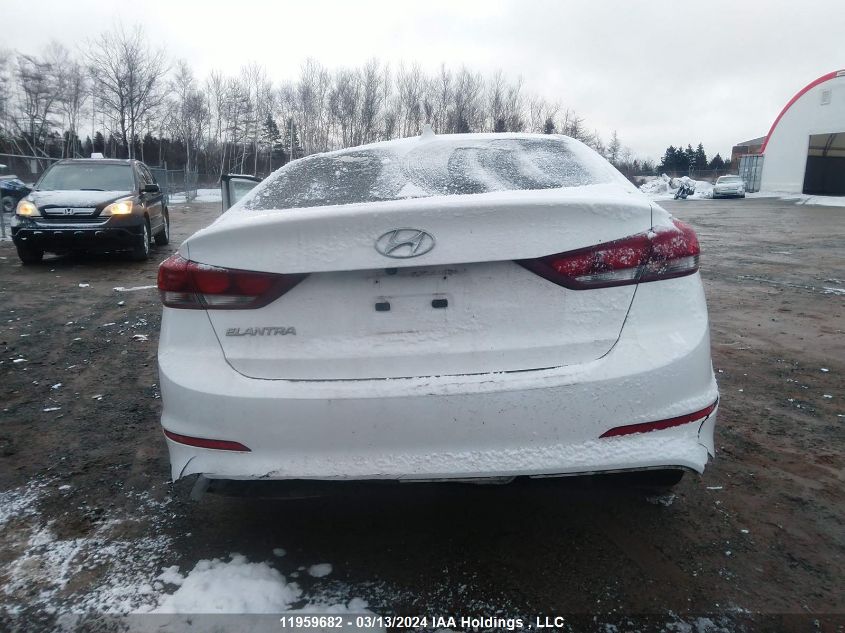 2018 Hyundai Elantra Sel/Value/Limited VIN: KMHD84LF5JU626277 Lot: 11959682