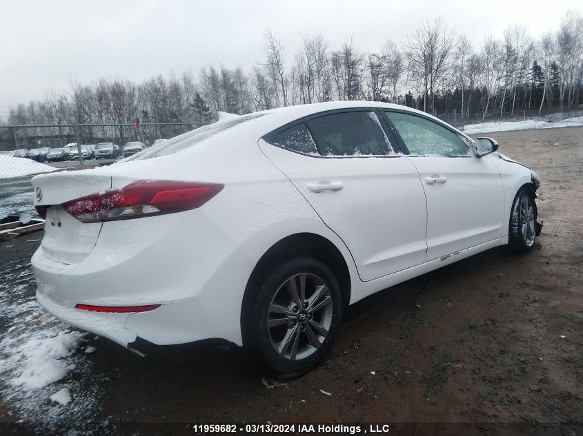 2018 Hyundai Elantra Sel/Value/Limited VIN: KMHD84LF5JU626277 Lot: 11959682