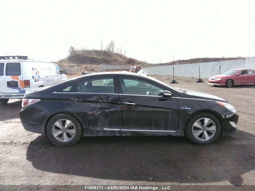 2012 Hyundai Sonata Hybrid VIN: KMHEC4A40CA056469 Lot: 11959771